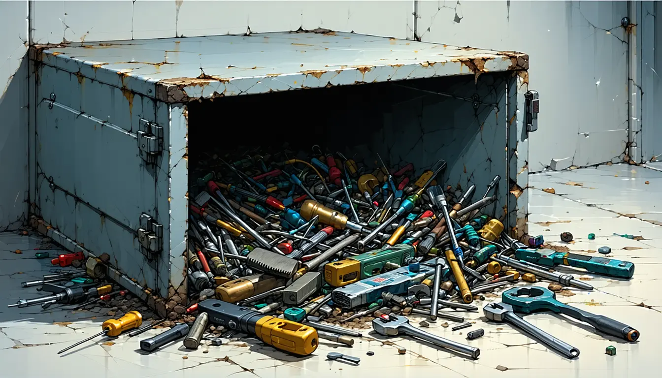 Illustration accompanying Dreadnode's best LLM scope gate missed one in ten violations across 4,897 tool calls