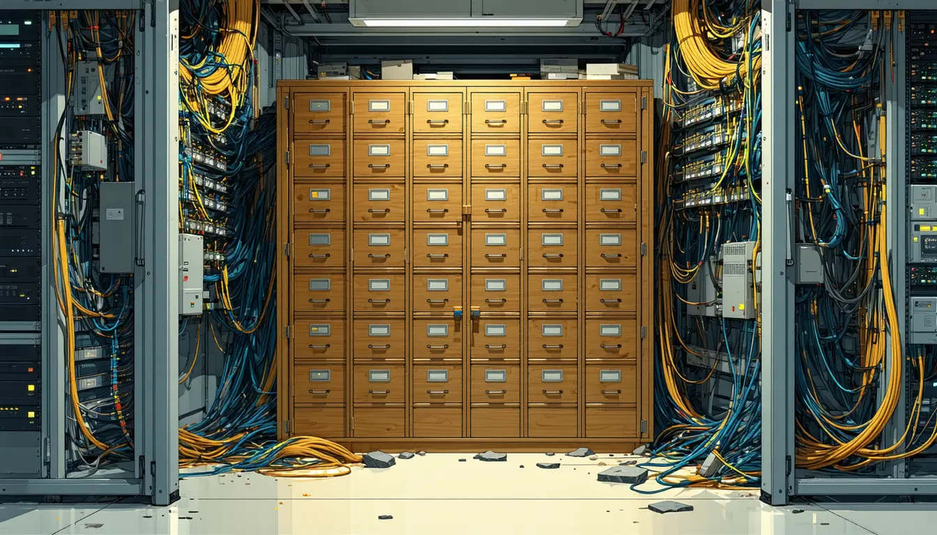 Illustration accompanying Salesforce moves Informatica's MDM and catalog inside the Agentforce data stack