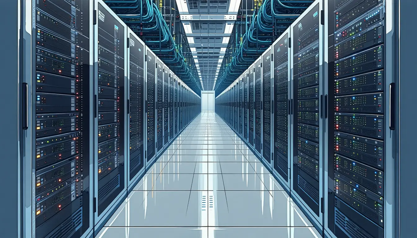 Illustration accompanying Toss Securities builds new data center as pre-emptive infrastructure move, not just to handle trading growth