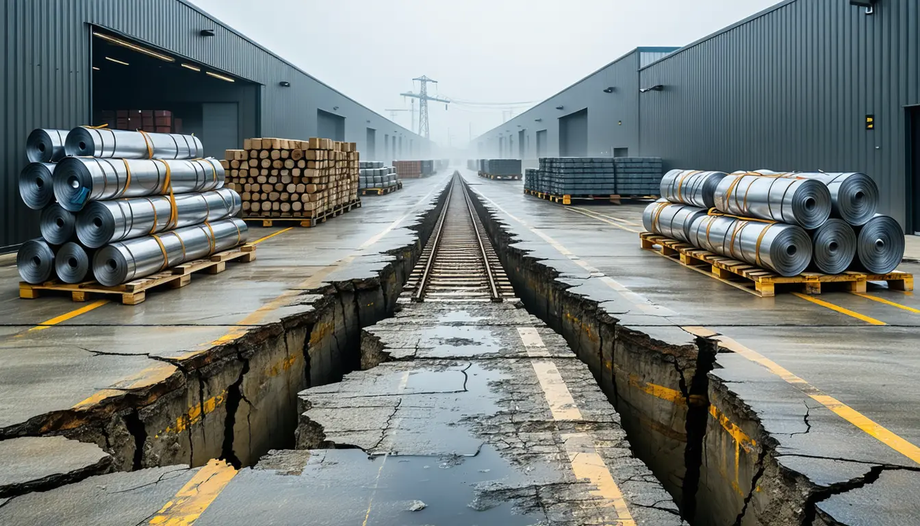 Illustration accompanying Washington's new metals tariffs range from 15% to 50%, widening the gap for cross-border trade