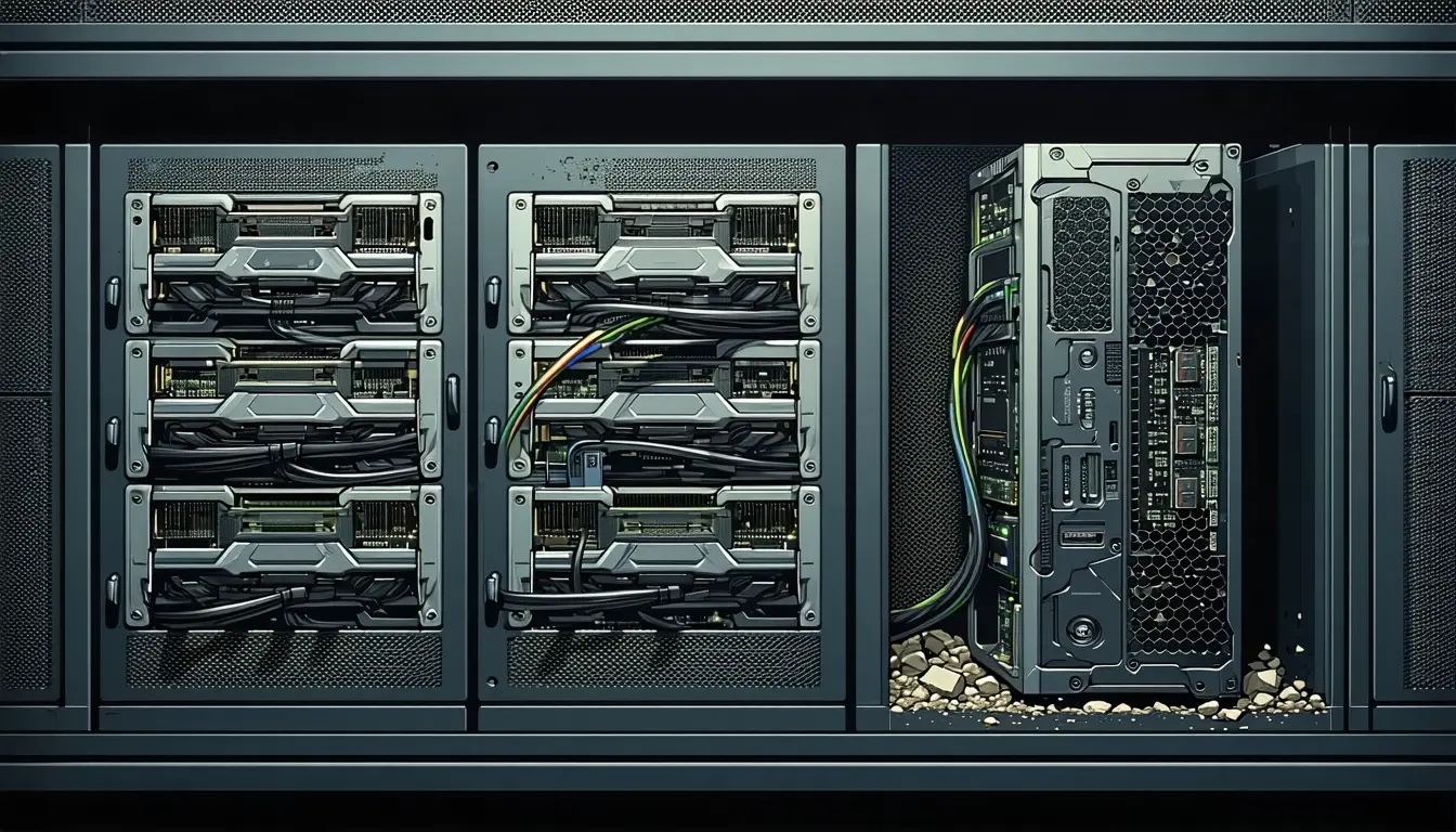 Illustration accompanying GPUThor turns GPU memory integrity into a tenancy question for anyone renting Ampere cards