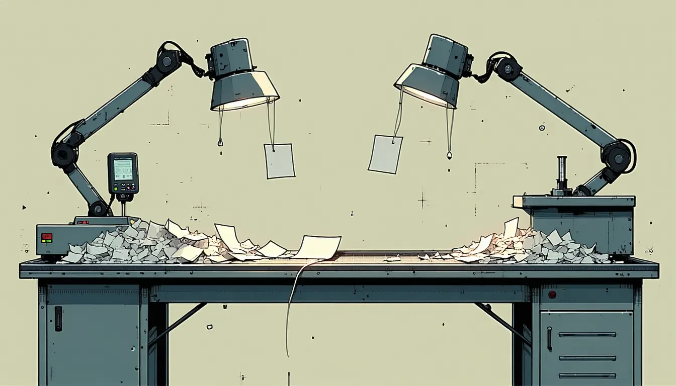 Illustration accompanying A Gemma reviewer rejected 91 of the 139 triage verdicts in a one-person security loop