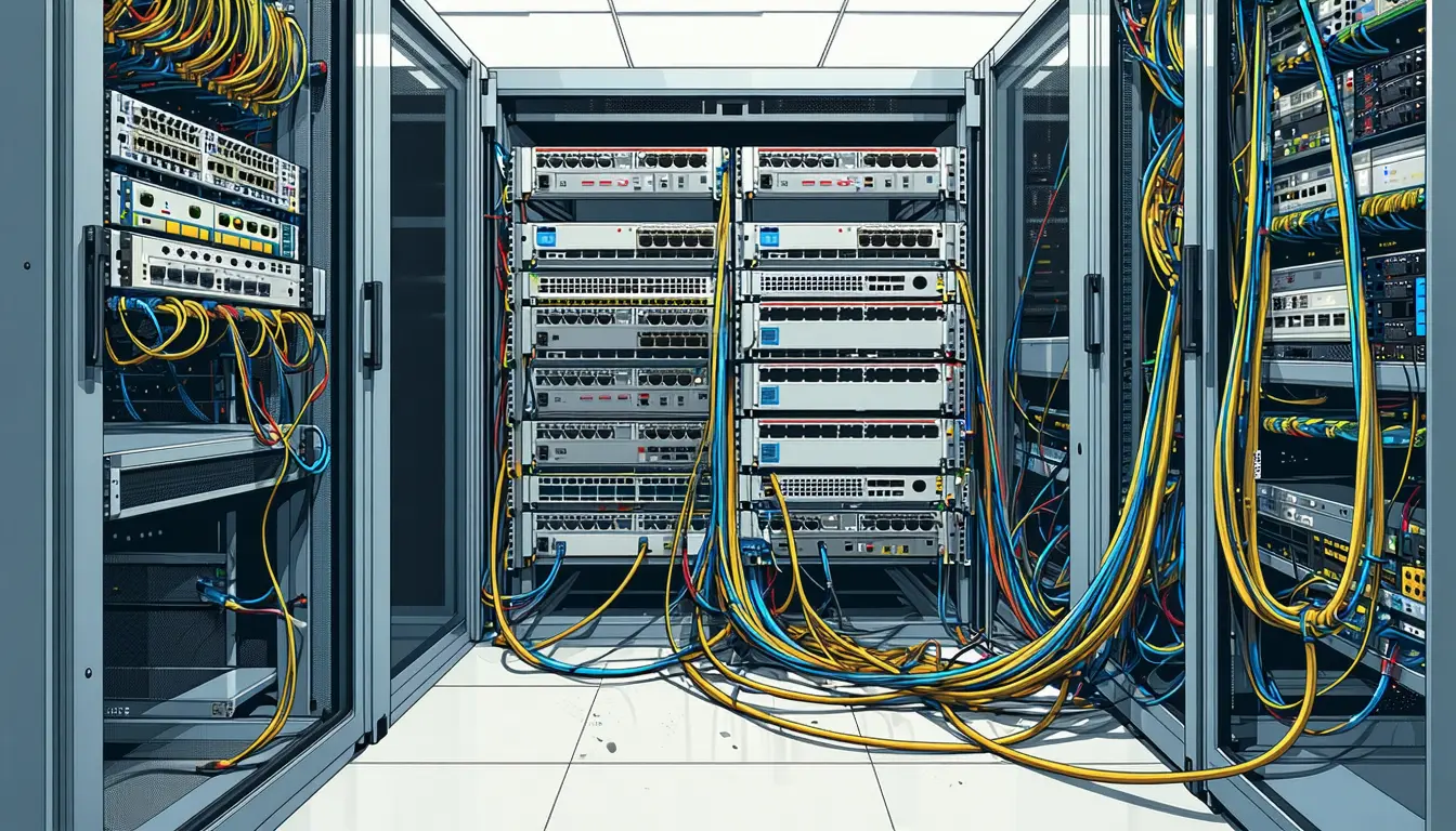 Illustration accompanying Fire Ant manipulated router show outputs and syslogs while running rare GRE tunnels, report finds