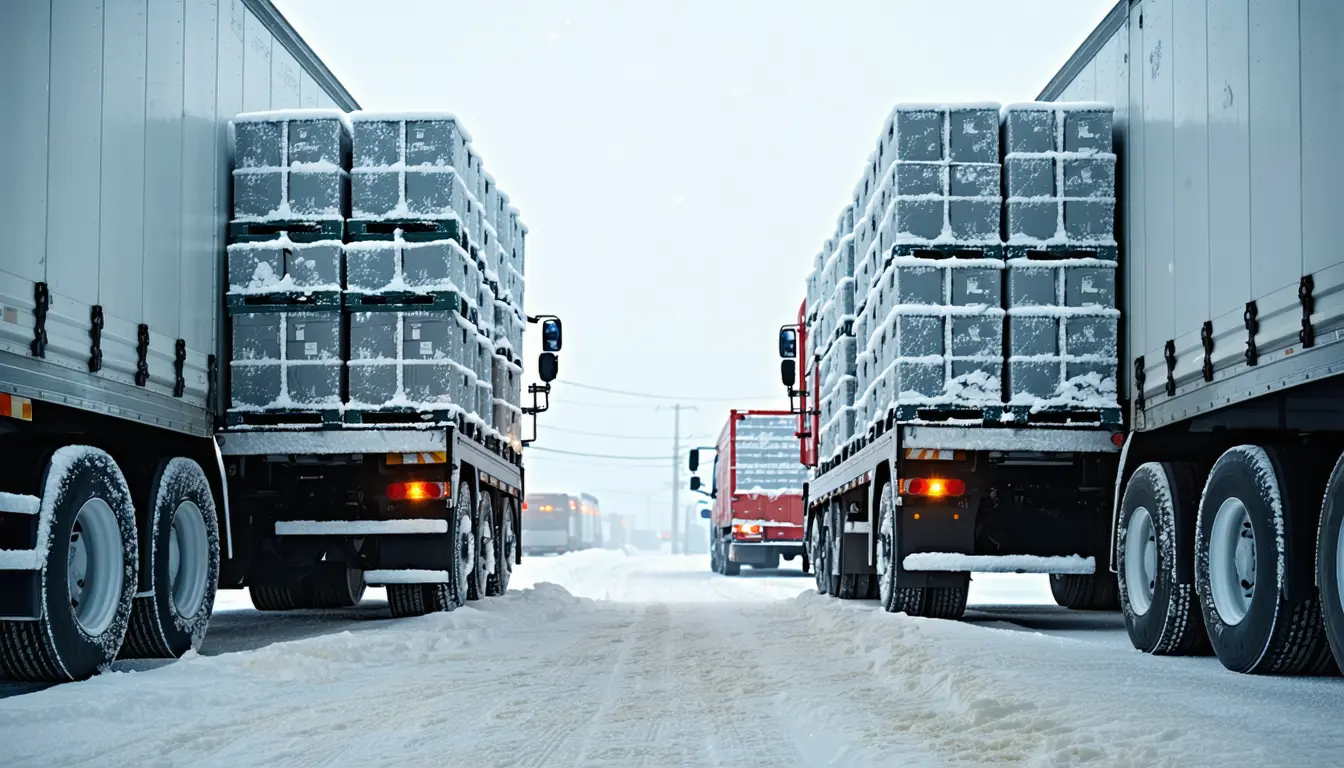 Illustration accompanying Freezer temperatures pull two shipment loggers a minute apart over eleven days