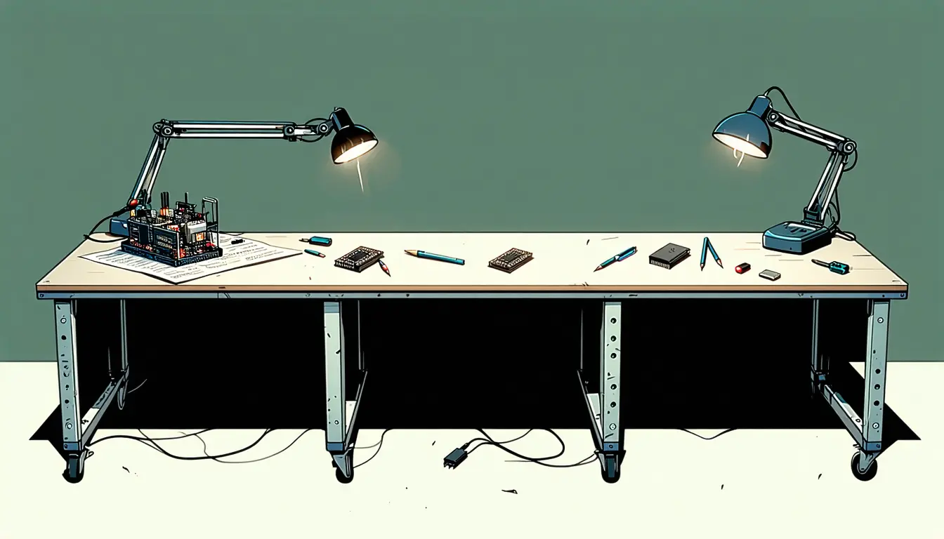 Illustration accompanying Mounting Vue components in the live dev server trades jsdom's free teardown for real layout