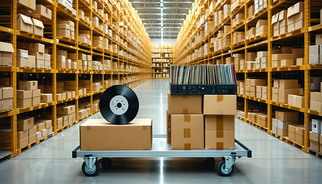 Illustration accompanying Sony and Warner price Anthropic's training data at $150,000 a track
