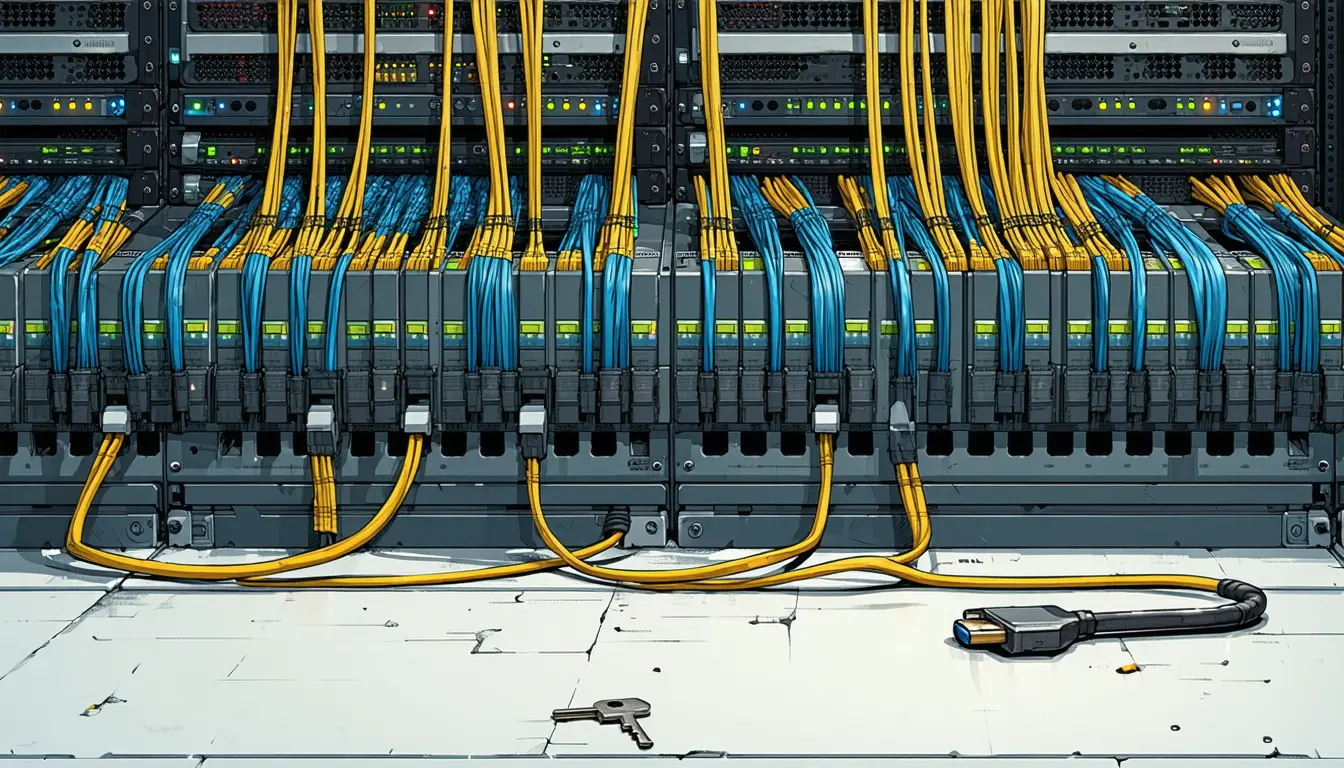 Illustration accompanying Console Private Access pulls the AWS console's static assets off the public internet