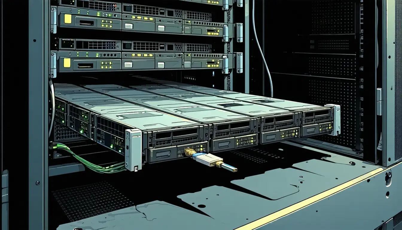 Illustration accompanying sed -i left a Prometheus container reading a config inode with zero remaining links