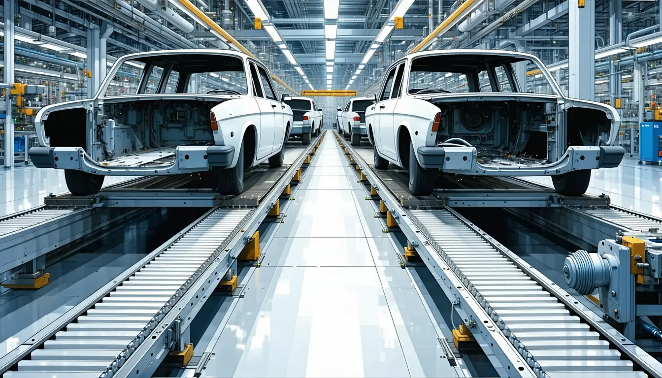 Illustration accompanying Beijing's Nexperia ban stopped Honda plants in two countries at once