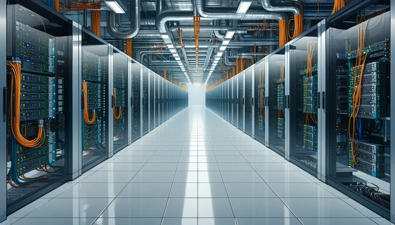 Illustration accompanying Wharton reads a trillion dollars of AI capex as a bet on tripling productivity
