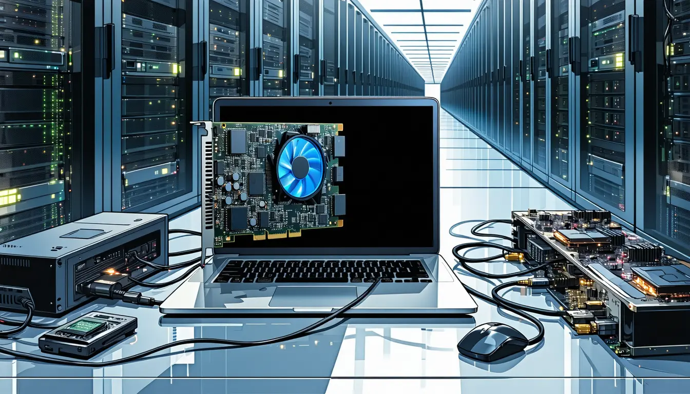 Illustration accompanying Browser-side inference hands the GPU bill to the user's laptop