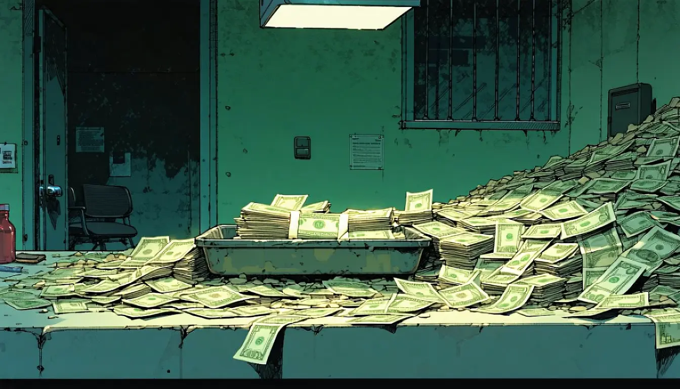 Illustration accompanying Americans report eight cents of every scam dollar the FTC thinks they lost