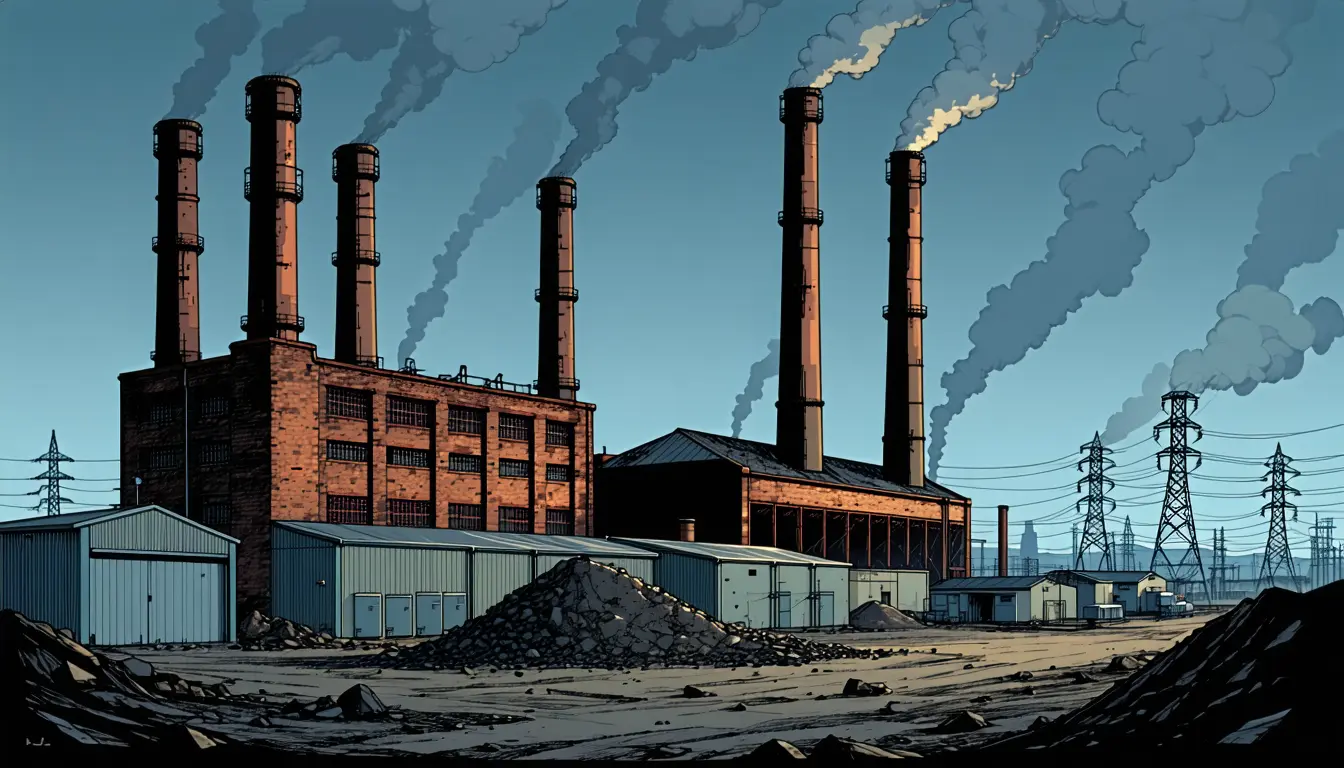 Illustration accompanying UNEP report: world faces decades-long overshoot of 1.5C before fossil fuel cuts and carbon removal bring it back down