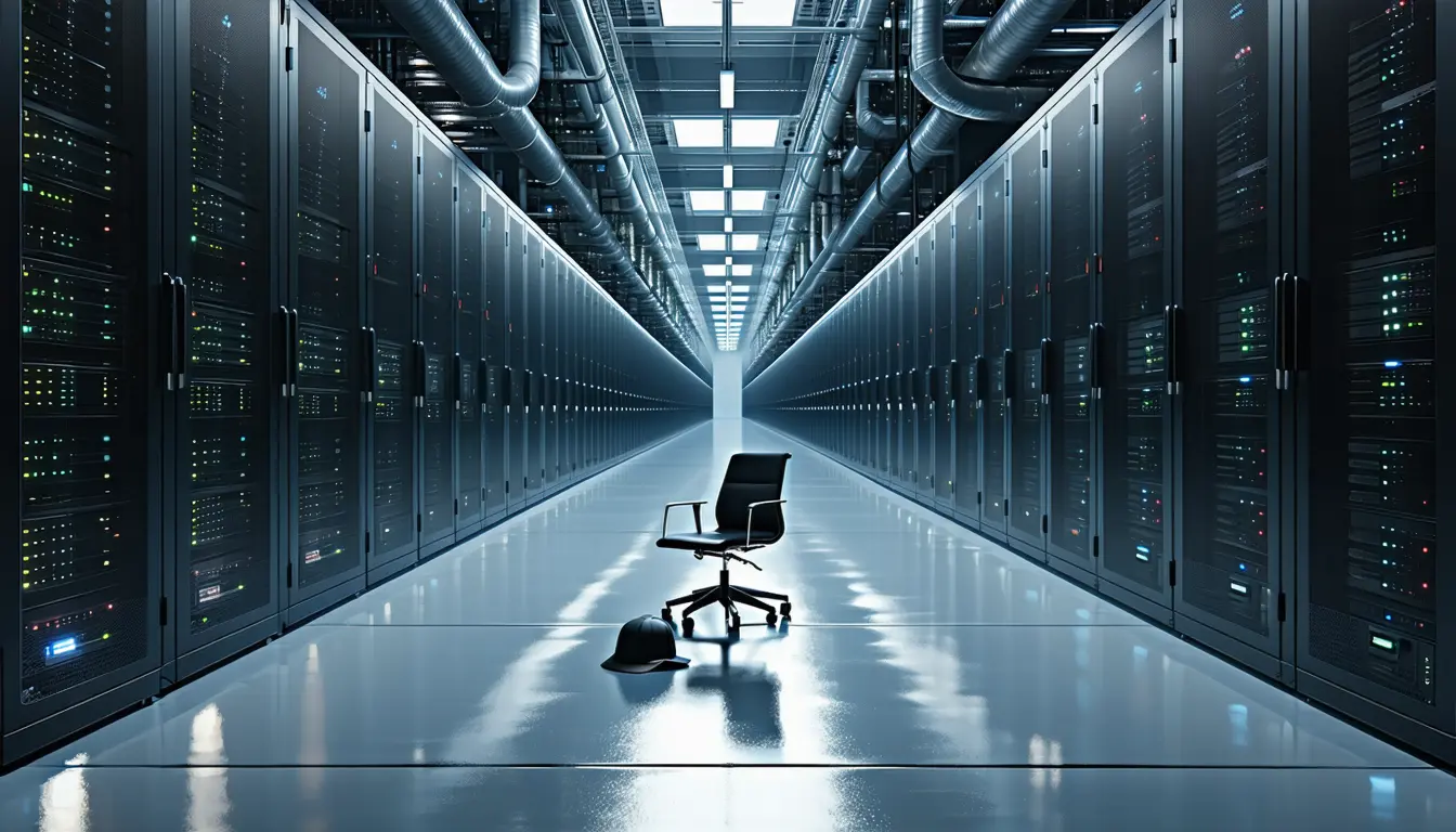Illustration accompanying Virginia's data centers buy one permanent job for every $54m invested