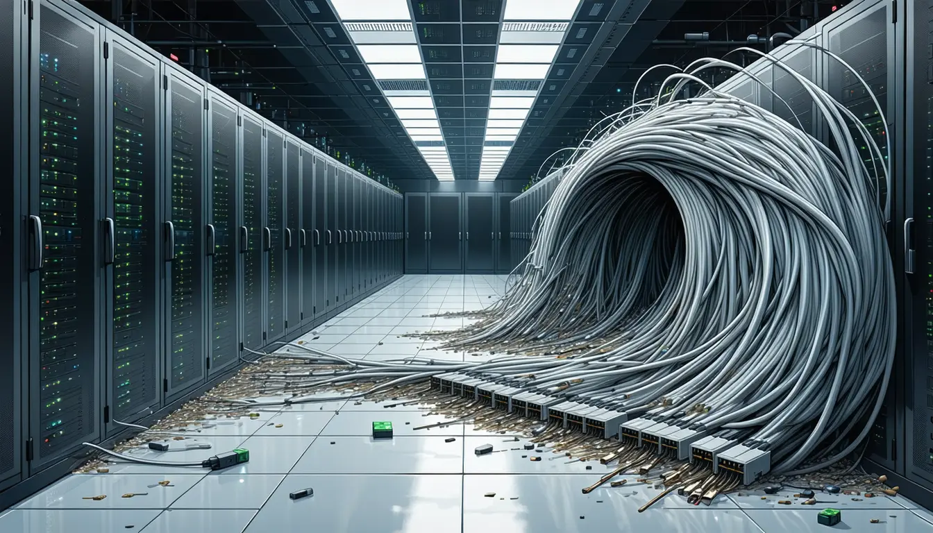 Illustration accompanying Agent chains scatter causality faster than entitlement reviews can reconstruct it