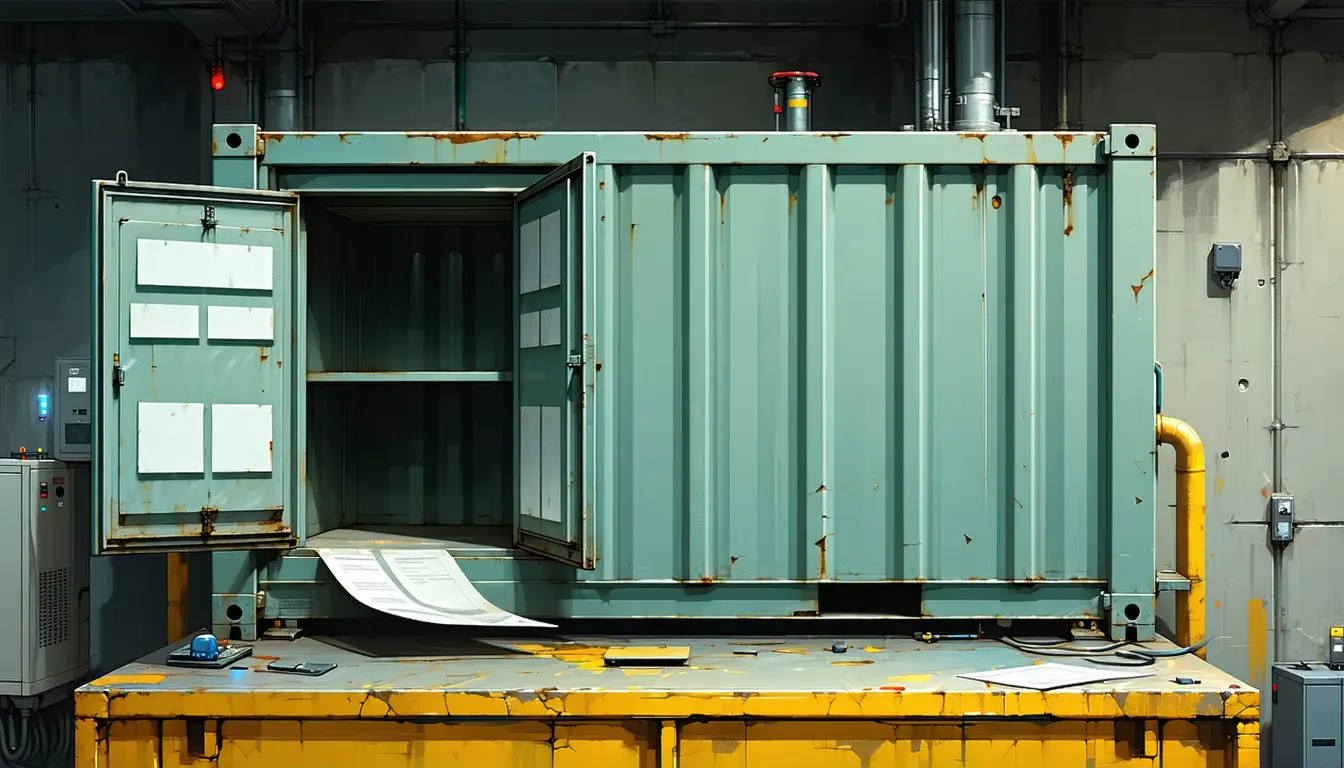 Illustration accompanying Docker's SBX kit writes a receipt for every eval command it runs