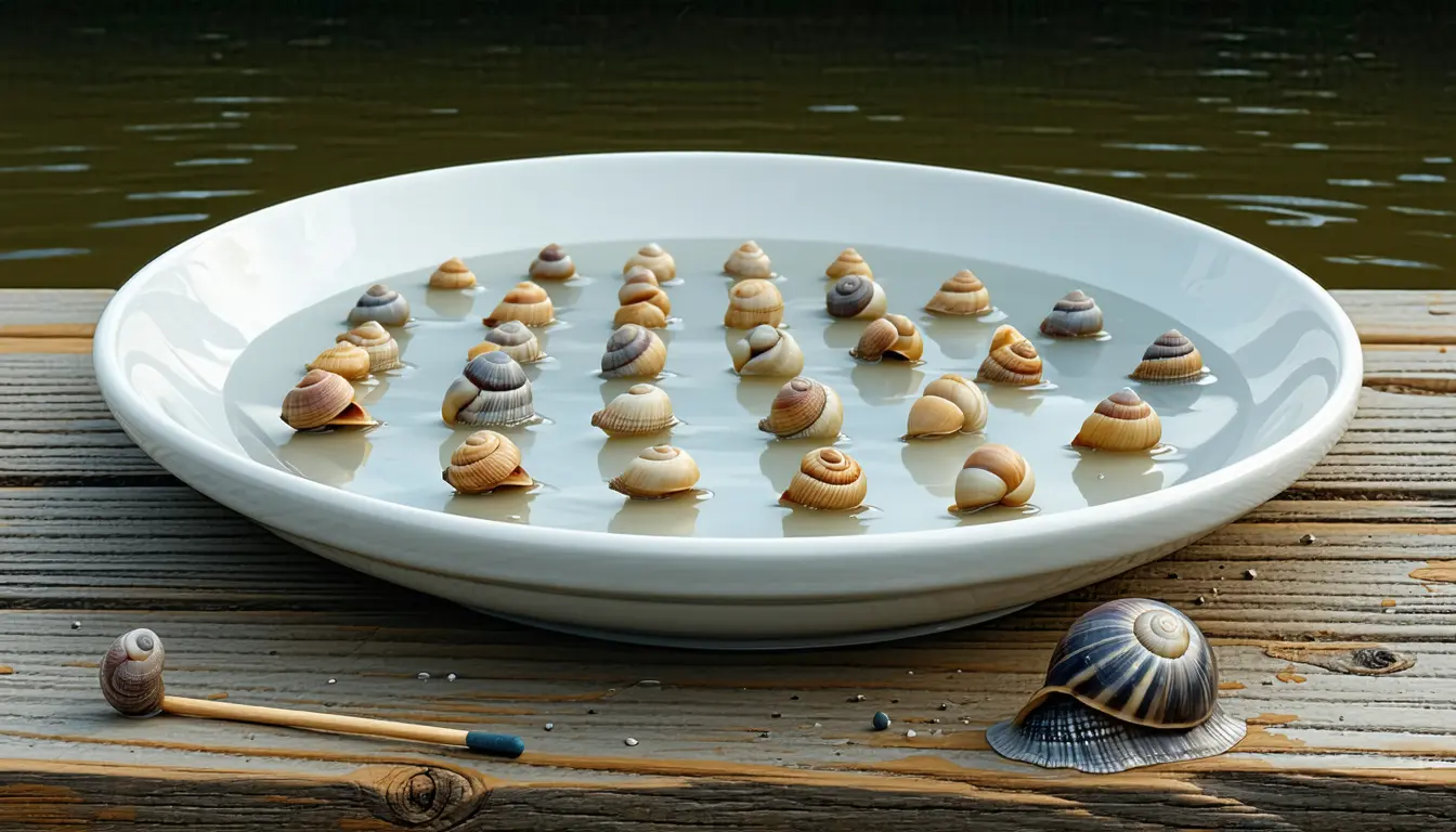 Illustration accompanying A match-head snail in Lake Alexandrina doubled its genome under a million years ago