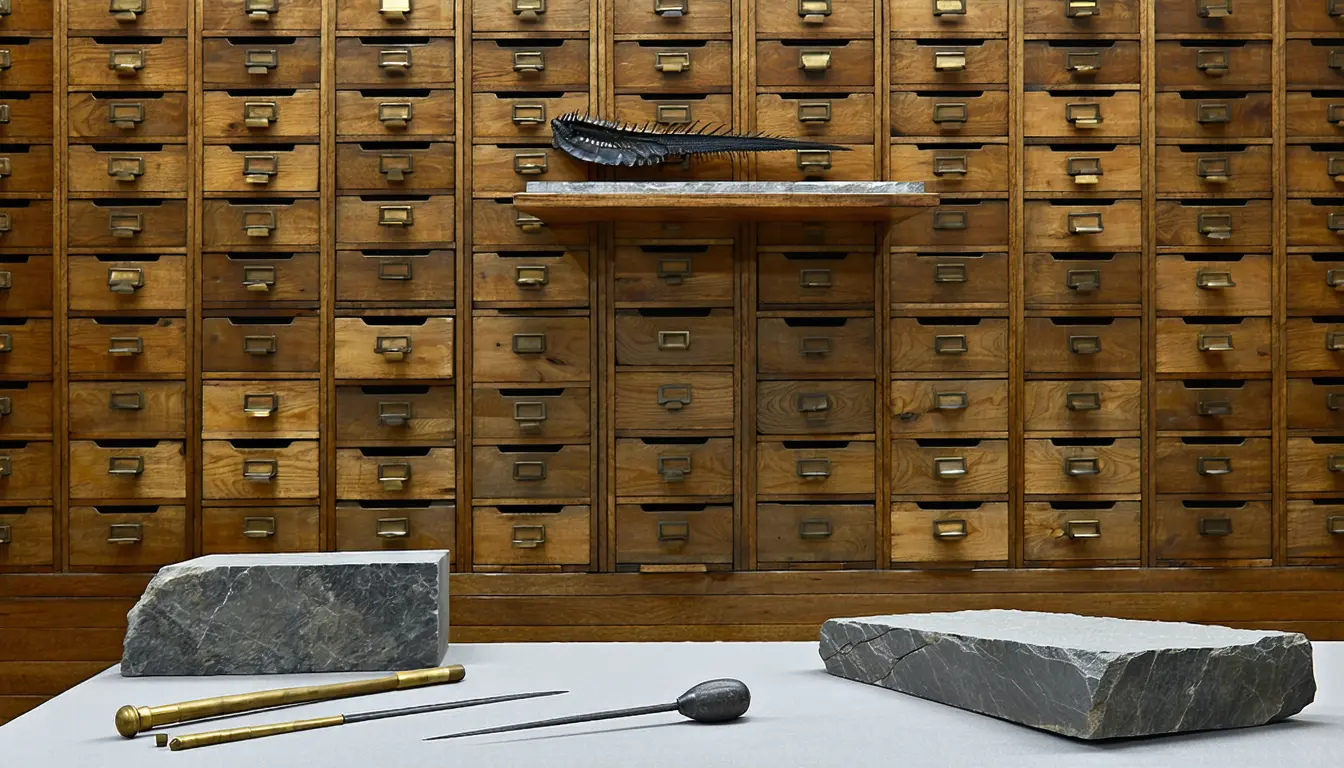 Illustration accompanying A metre-long Devonian scorpion emerges from 150 years in museum collections