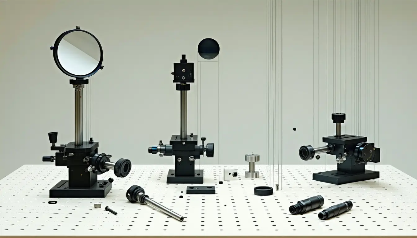 Illustration accompanying AI experiment design moves from tuning a few knobs to proposing the whole apparatus