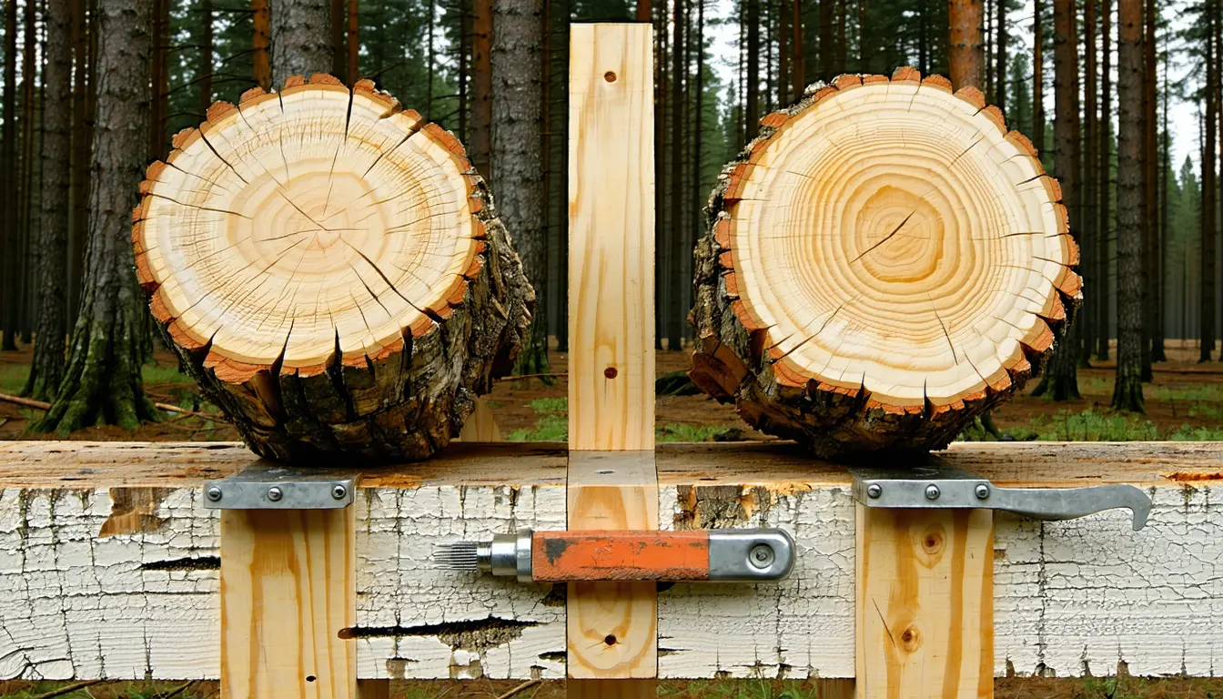 Illustration accompanying Pines planted where pines never grew break the growth-versus-drought tradeoff