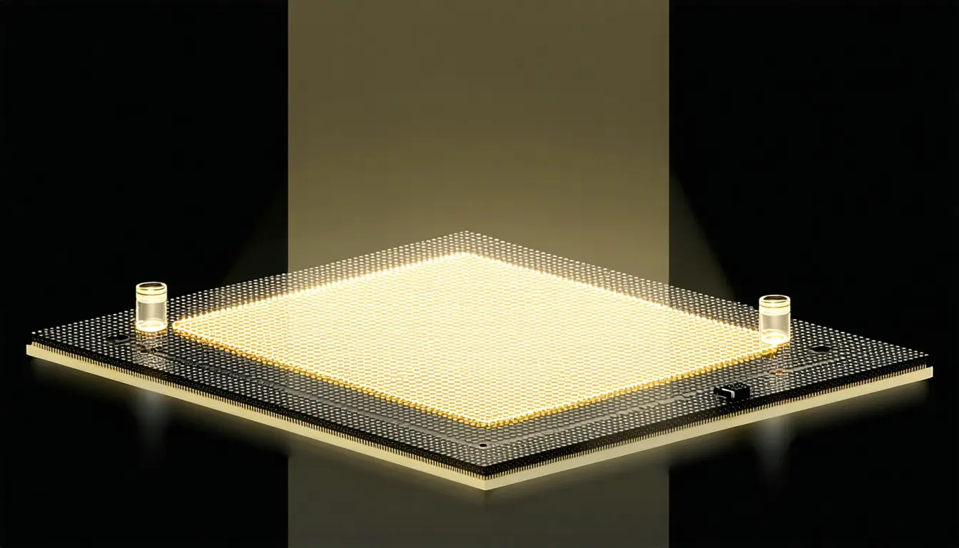 Illustration accompanying Squaring a plasmonic enhancement factor pushes chiral detection down to 11 picomolar