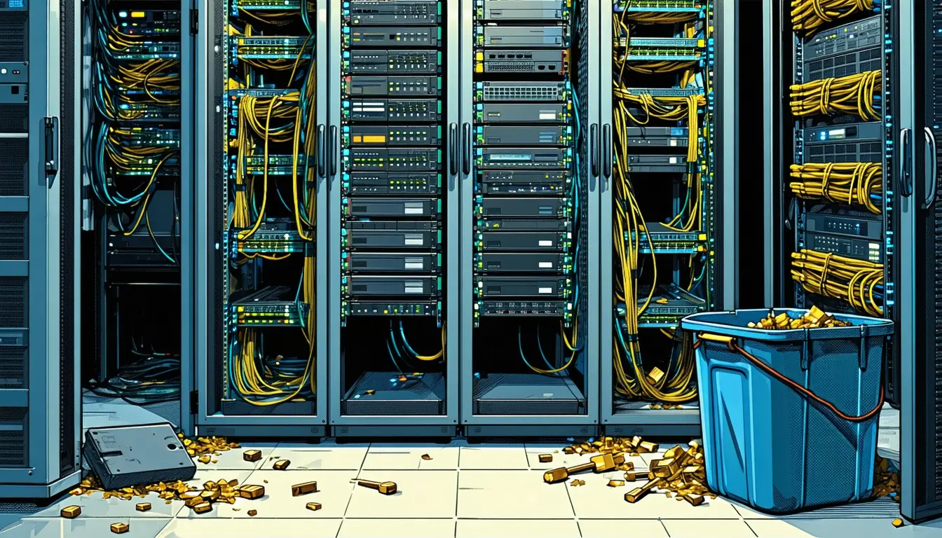 Illustration accompanying Enterprise AI plumbing reintroduces the standing credentials public PKI is being forced to retire