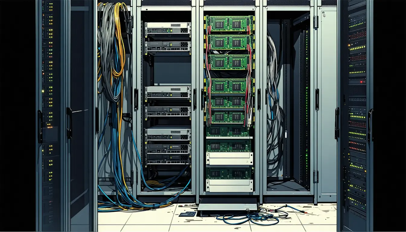 Illustration accompanying One Self-Hosted Setup Cuts a $198 Platform Bill to a $24 Droplet