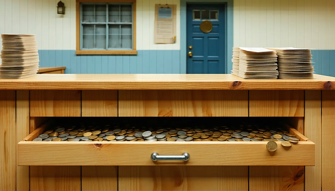 Illustration accompanying ABA's chair pins the CLARITY Act fight to the deposit base