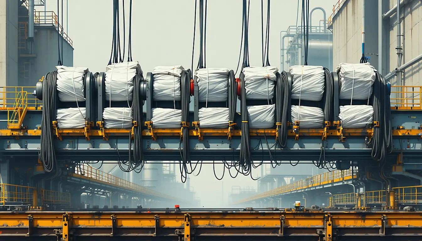 Illustration accompanying Manufacturers funded AI faster than they defined what it was supposed to change