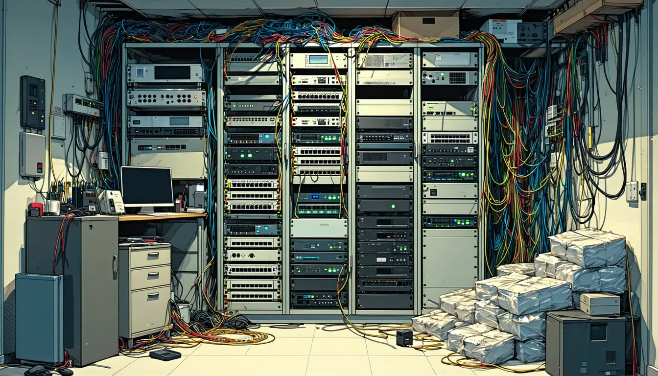 Illustration accompanying Why cheaper tool-creation won't shrink the enterprise software estate