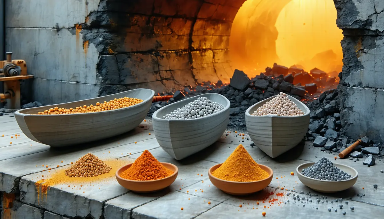 Illustration accompanying A five-metal aluminate still destroys 92% of CF4 after 150 hours at 800C