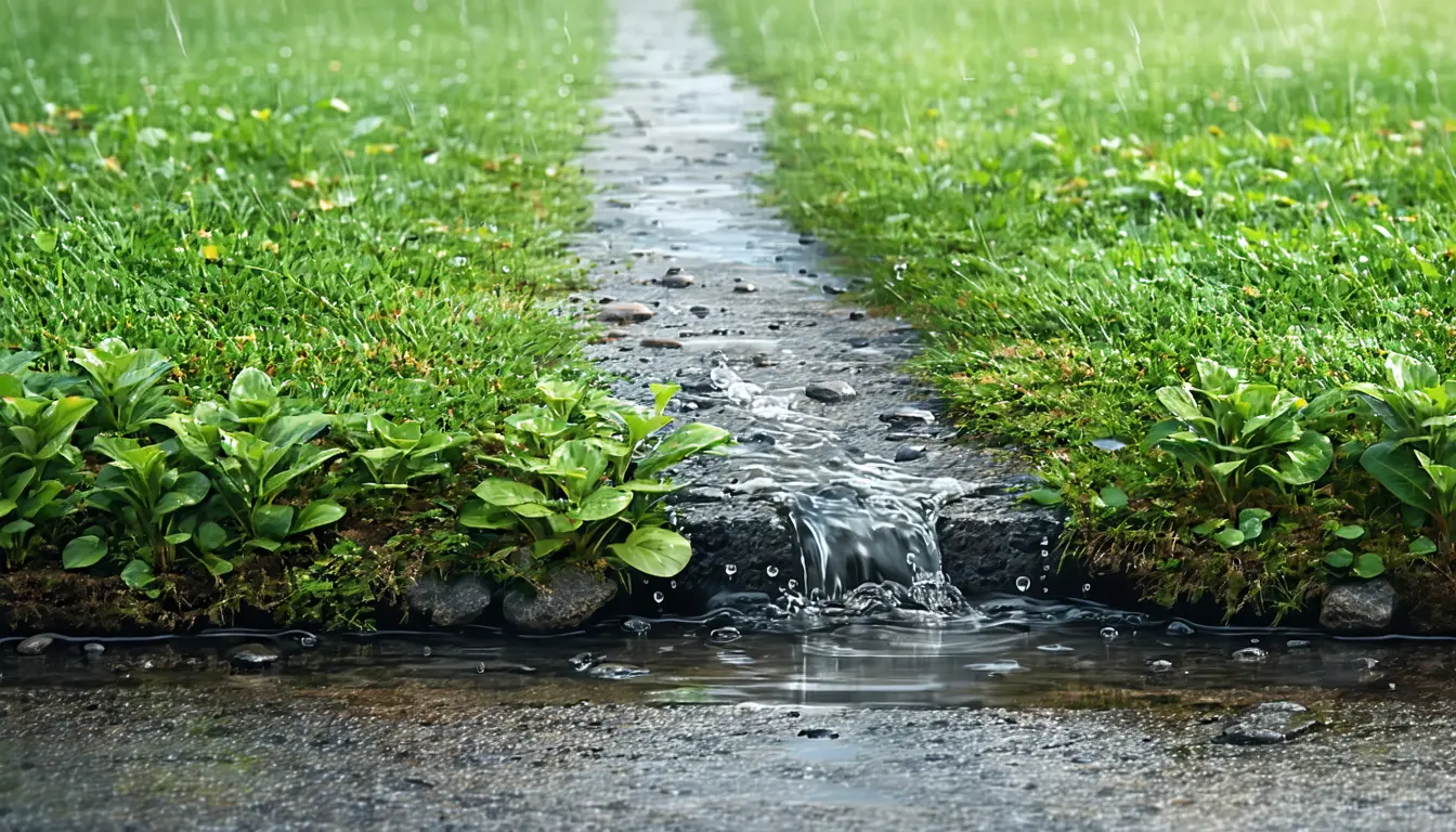 Illustration accompanying Rain gardens in the right-of-way cut modeled Ottawa flooding 76% while covering less ground