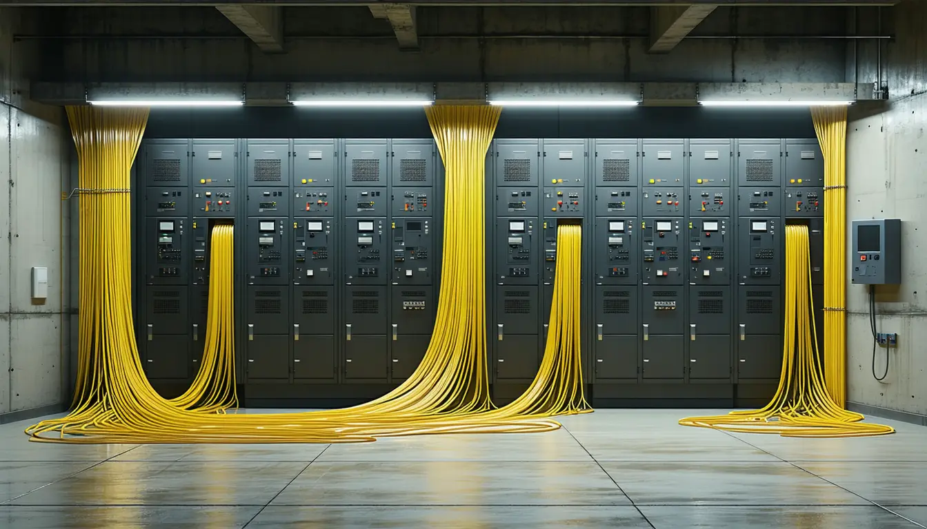 Illustration accompanying CISA's advisory update pulls Schneider's protection relays and substation HMI under one CVE