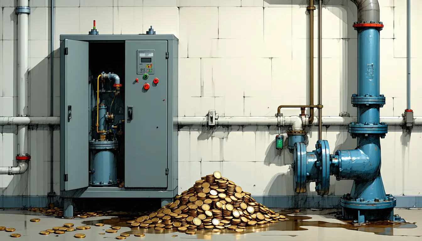 Illustration accompanying OpenAI gives water utilities and community banks six months to spend $1 billion in Daybreak credit