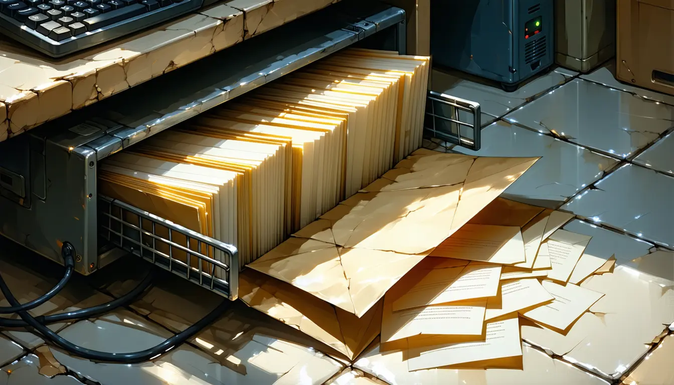 Illustration accompanying One git command lists the private files a coding agent may read-but not all of them