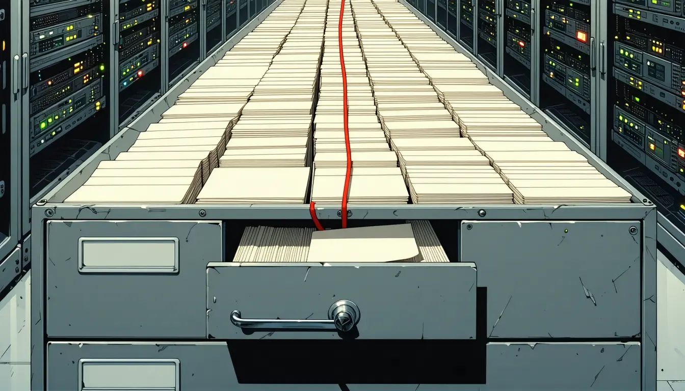 Illustration accompanying Port writes its blast-radius prediction into a catalog field the next sync can overwrite