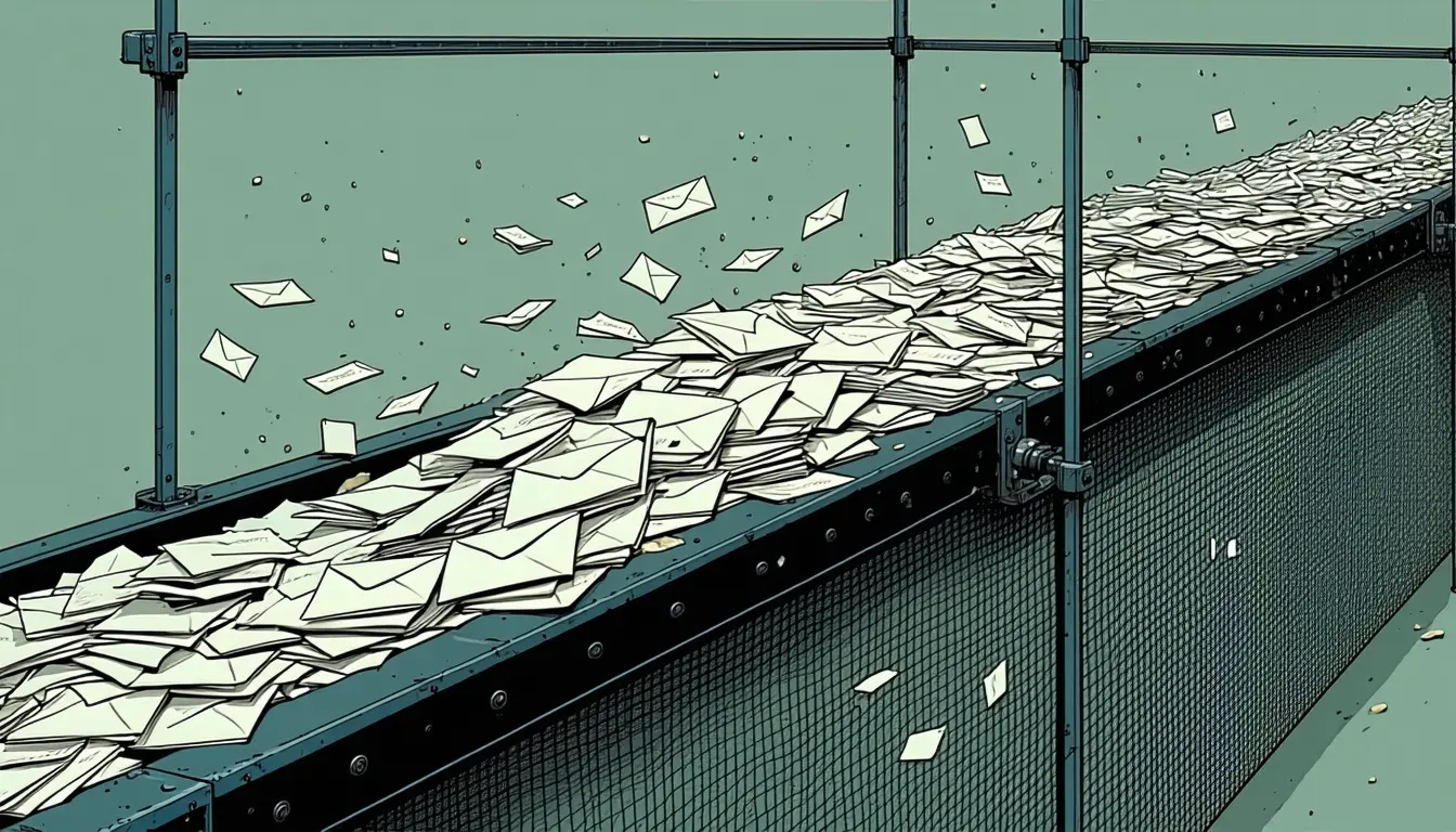 Illustration accompanying Spammers split "funding" with an invisible Unicode tag to slip past keyword filters