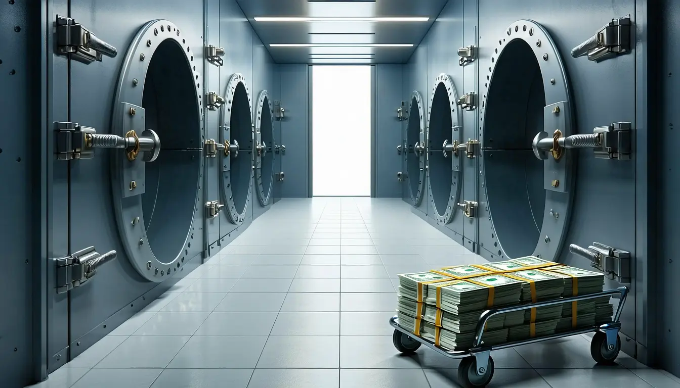 Illustration accompanying Banks own two of the three legs every stablecoin payment travels
