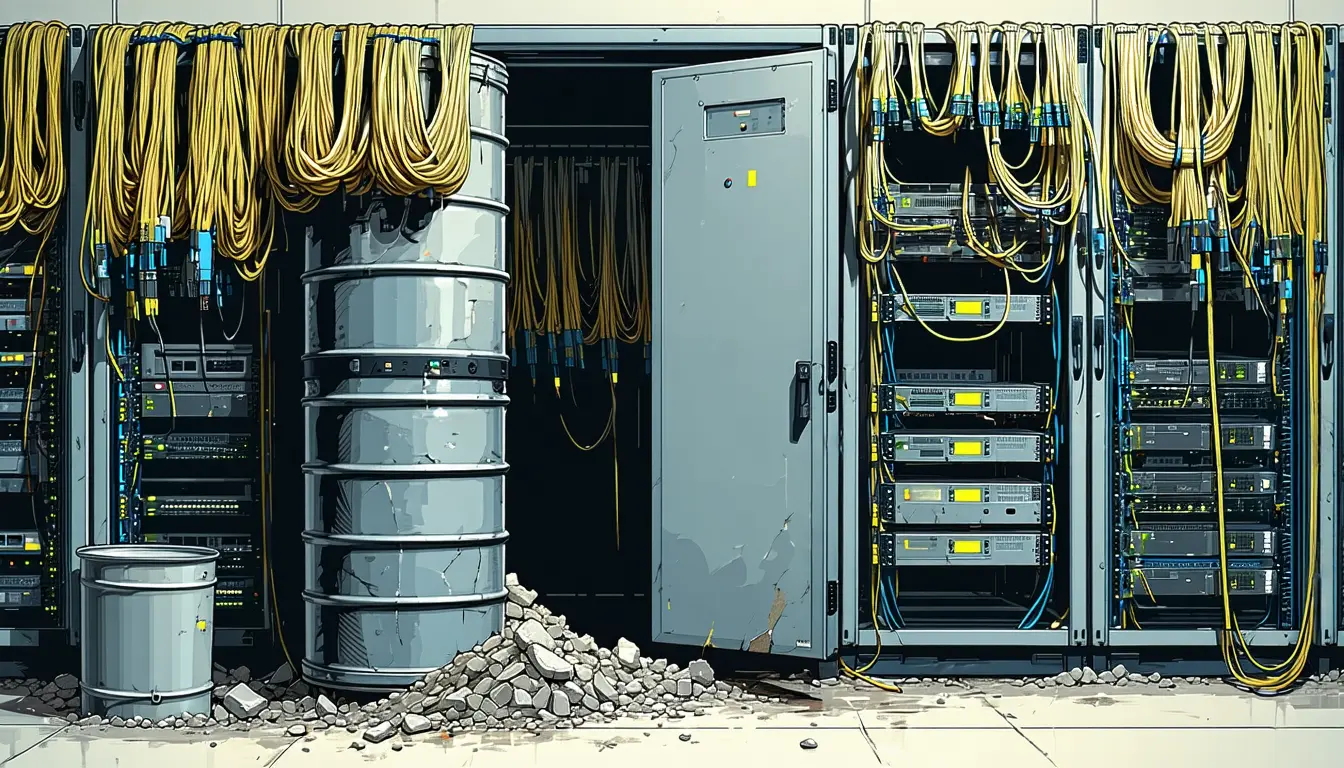Illustration accompanying Router Protocol burns 303m ROUTE on its way out after four years without a buyer