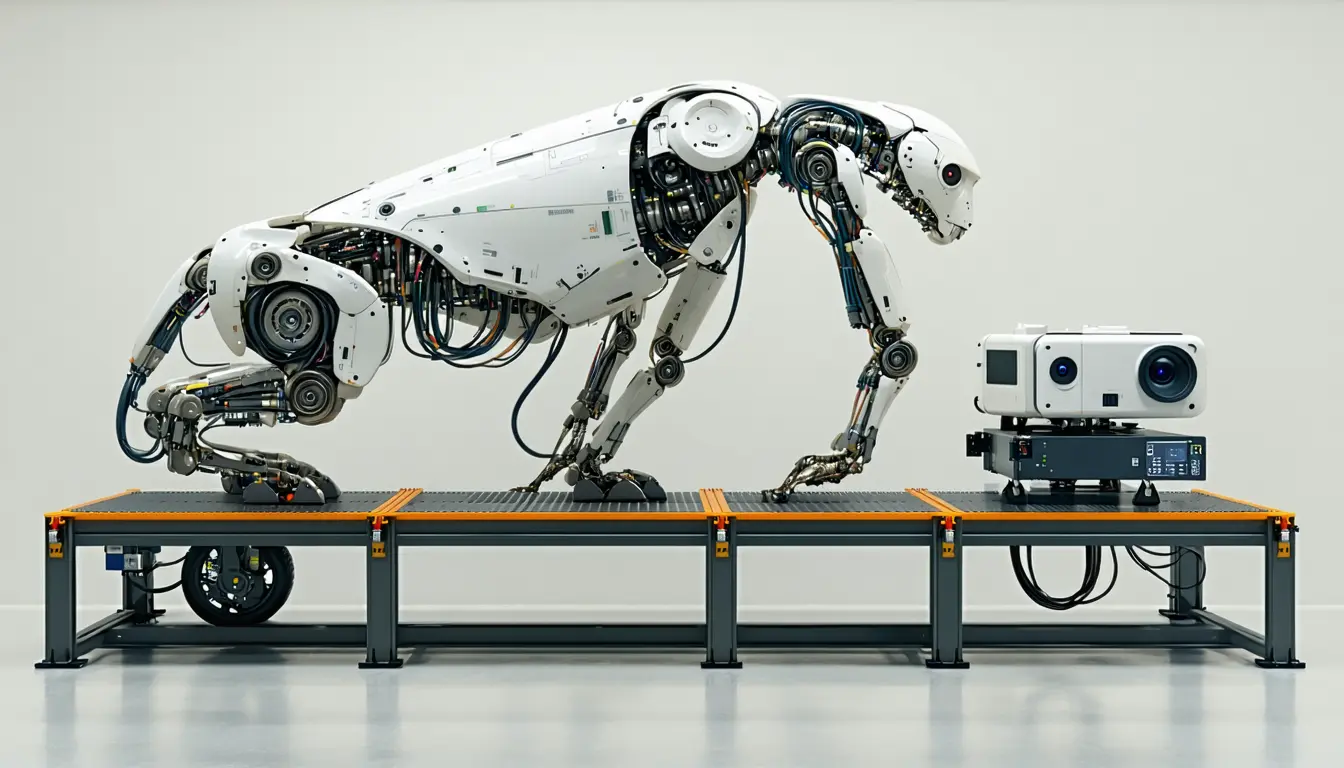 Illustration accompanying Samsung puts the humanoid body and its AI brain under one CTO