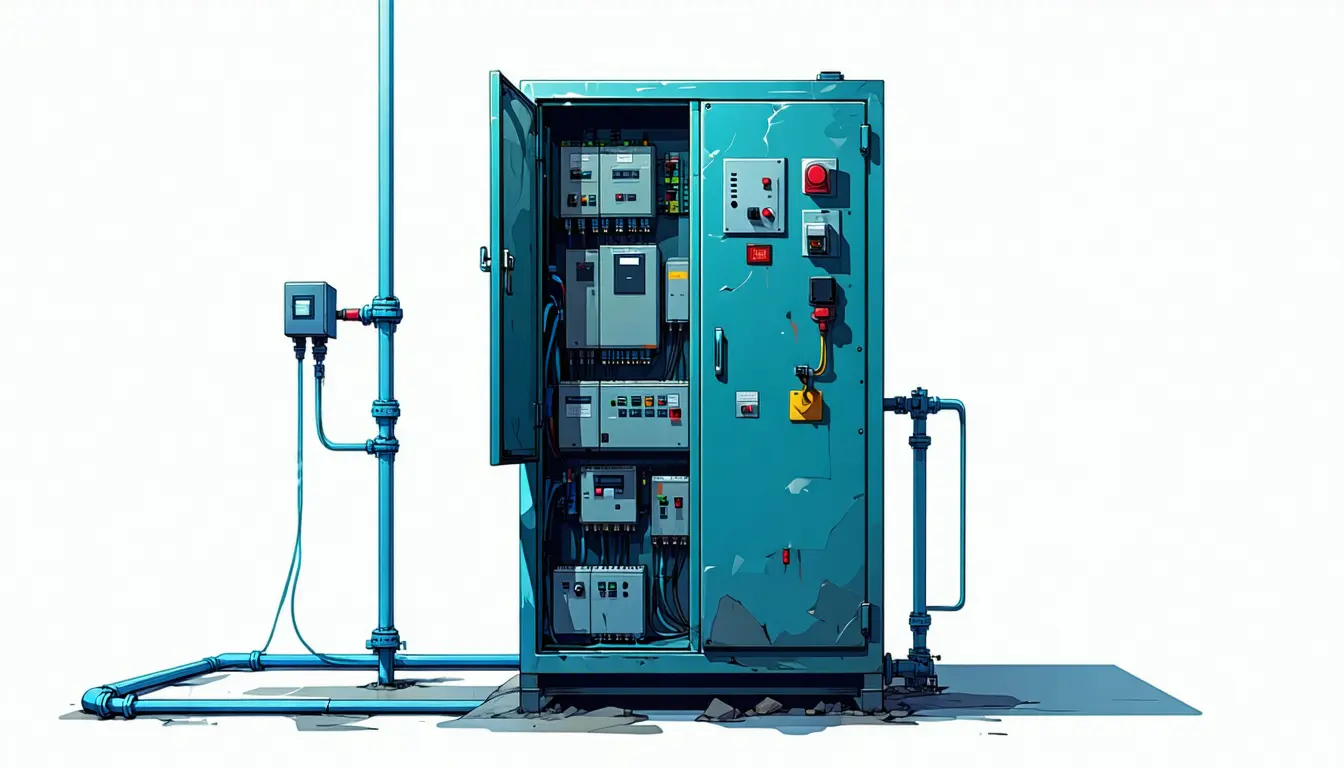 Illustration accompanying CISA's red team logged into a water utility's OT jump server with credentials from an FTP service