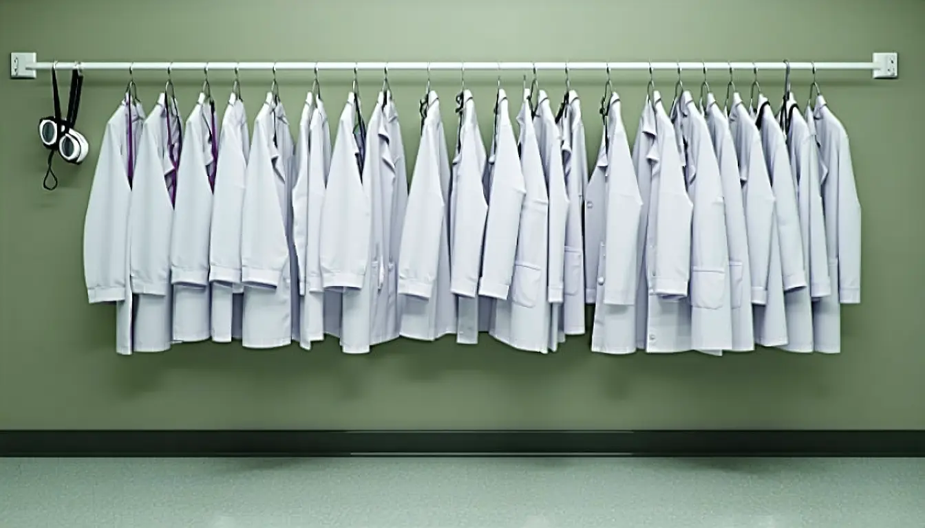 Illustration accompanying Intent to stay in academia fell from 66% to 44% among biomedical trainees surveyed in March 2025