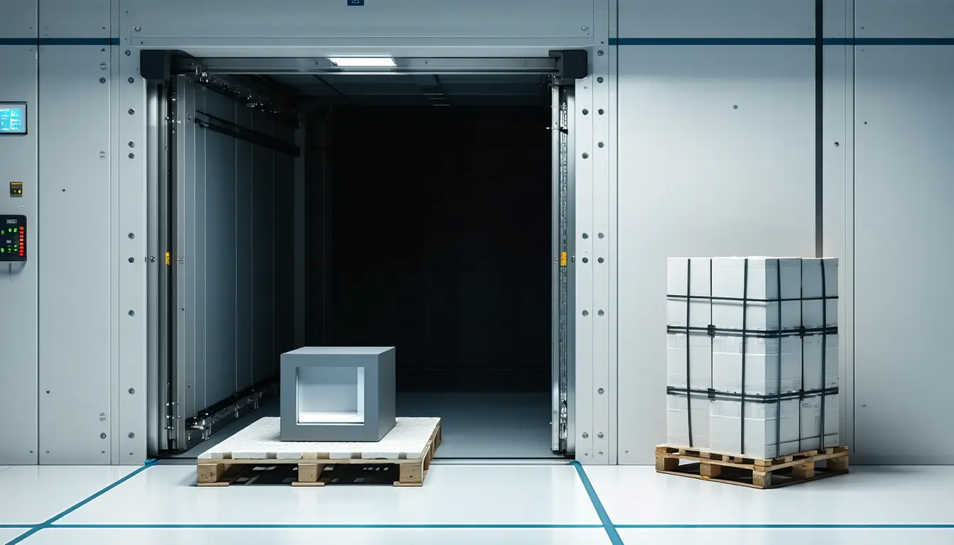 Illustration accompanying ASML's 40 percent throughput gain lands five years after Samsung's High-NA line starts