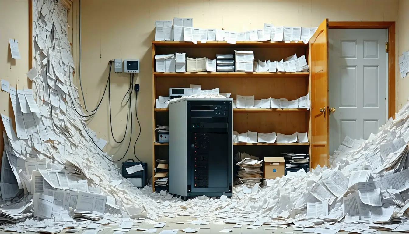 Illustration accompanying A German programmer wiki absorbed 15,000 agent edits before researchers went looking