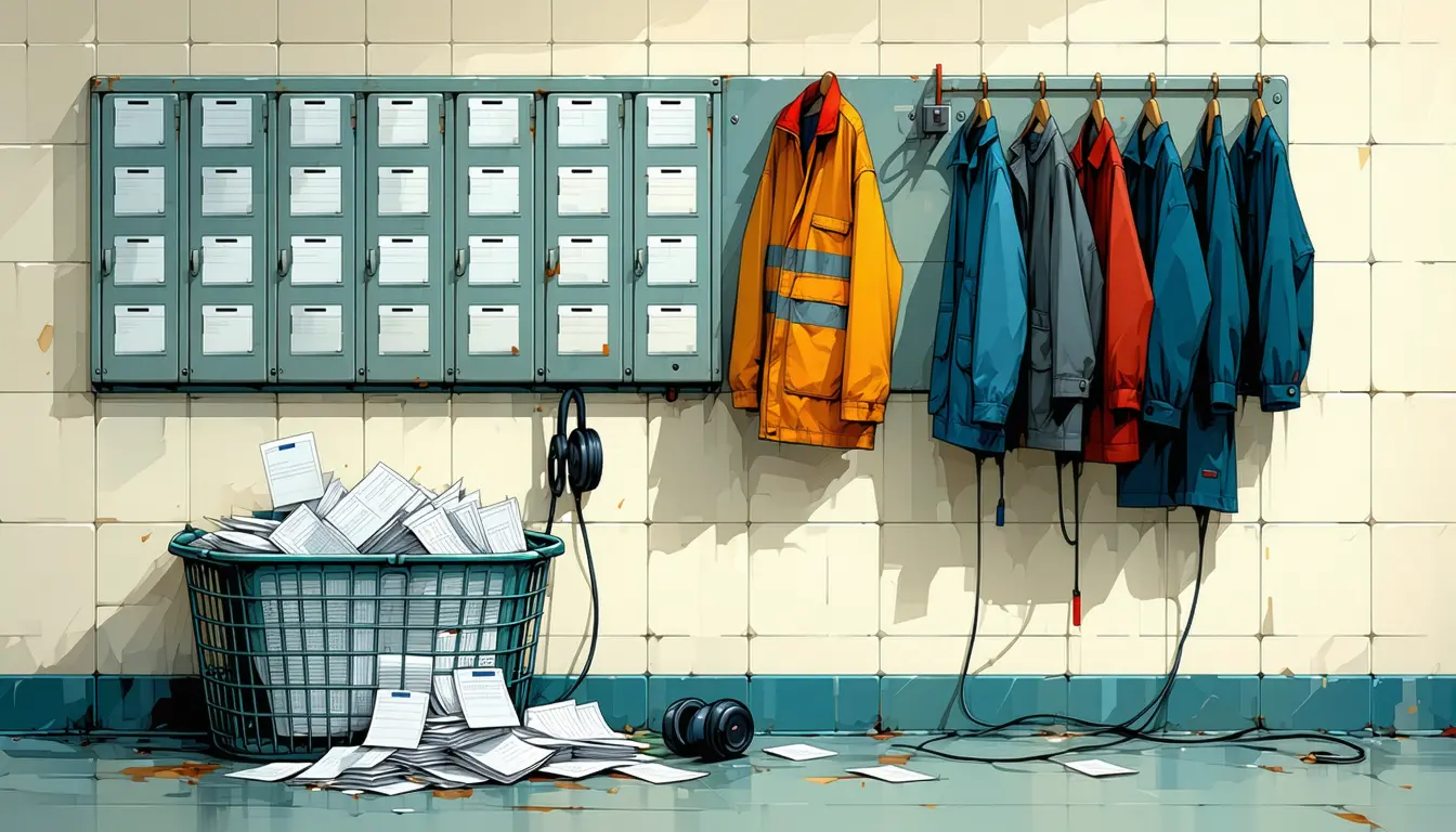 Illustration accompanying Two months of payroll revisions wiped out more than 50,000 jobs a month of reported hiring