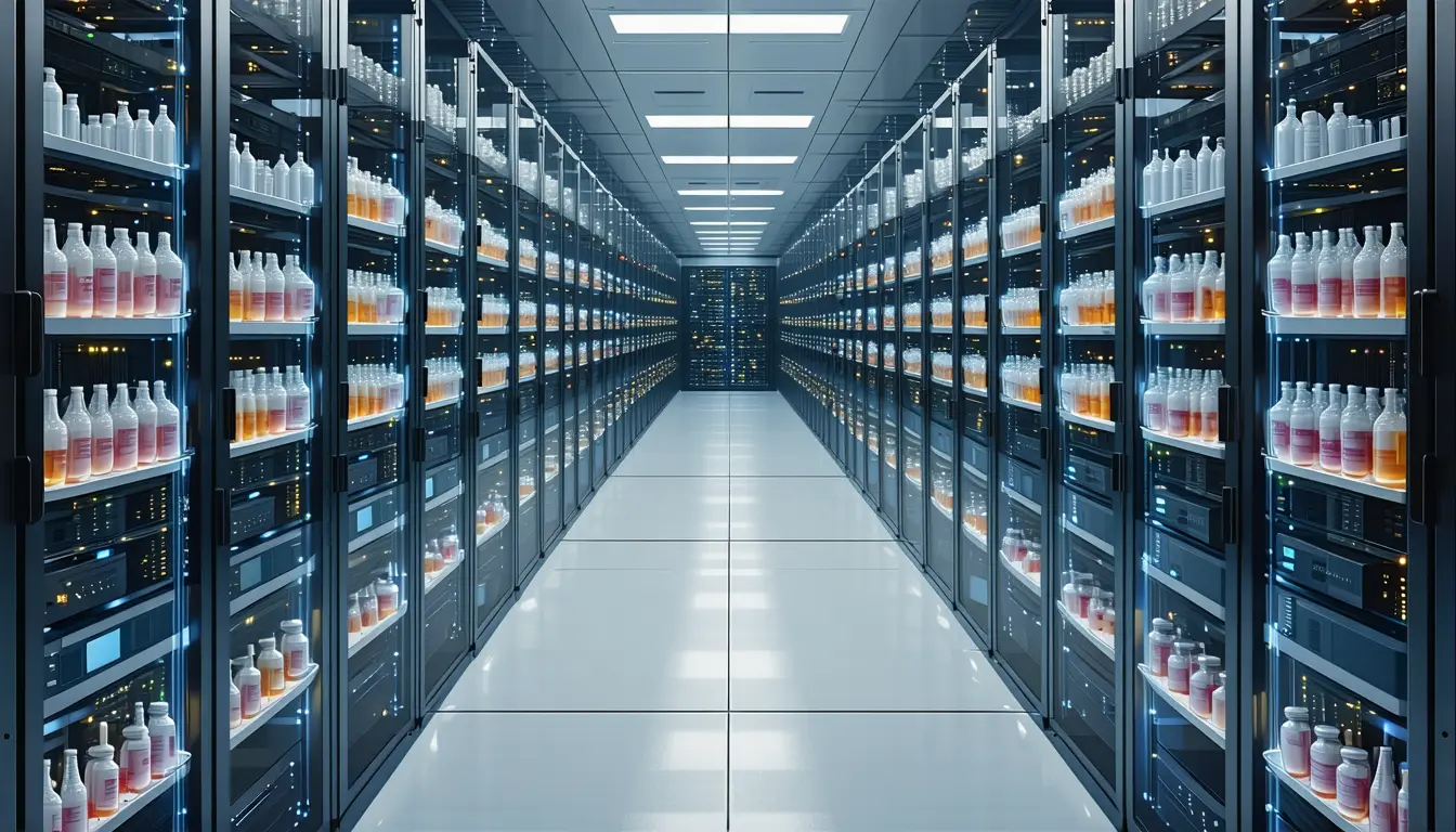 Illustration accompanying Google precomputes 9 billion variant predictions into a one-petabyte lookup