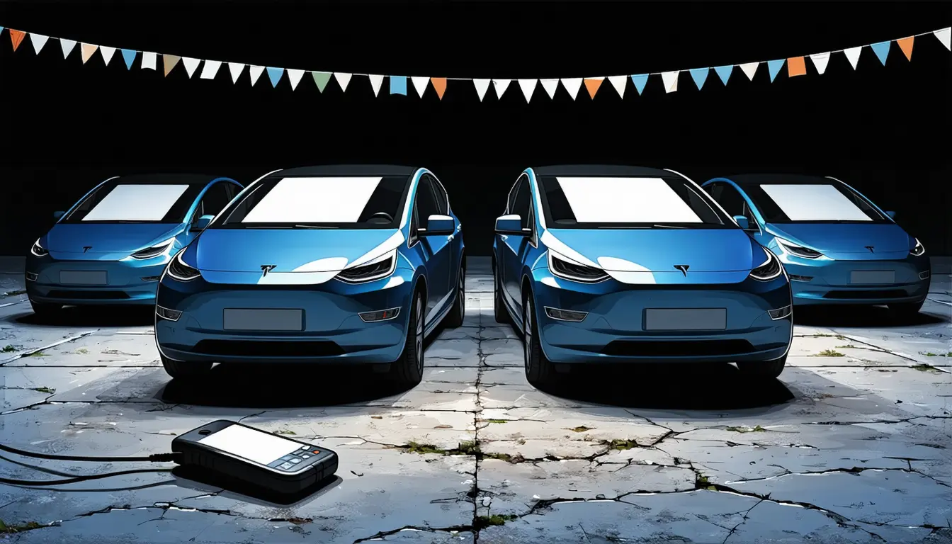 Illustration accompanying Four in five Chinese used-car dealers now turn away EVs older than five years
