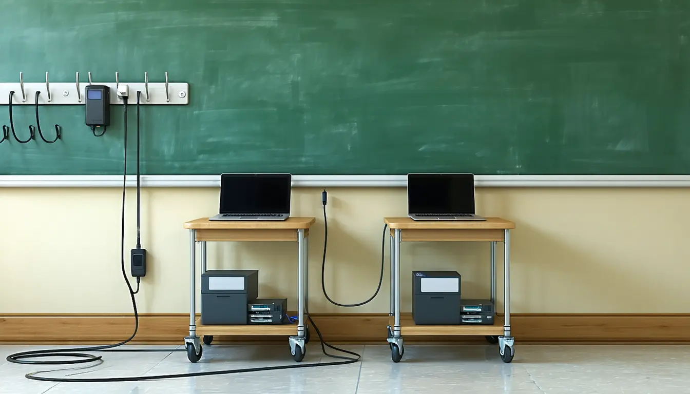 Illustration accompanying Microsoft hands school districts the right to cancel and sue over classroom AI breaches