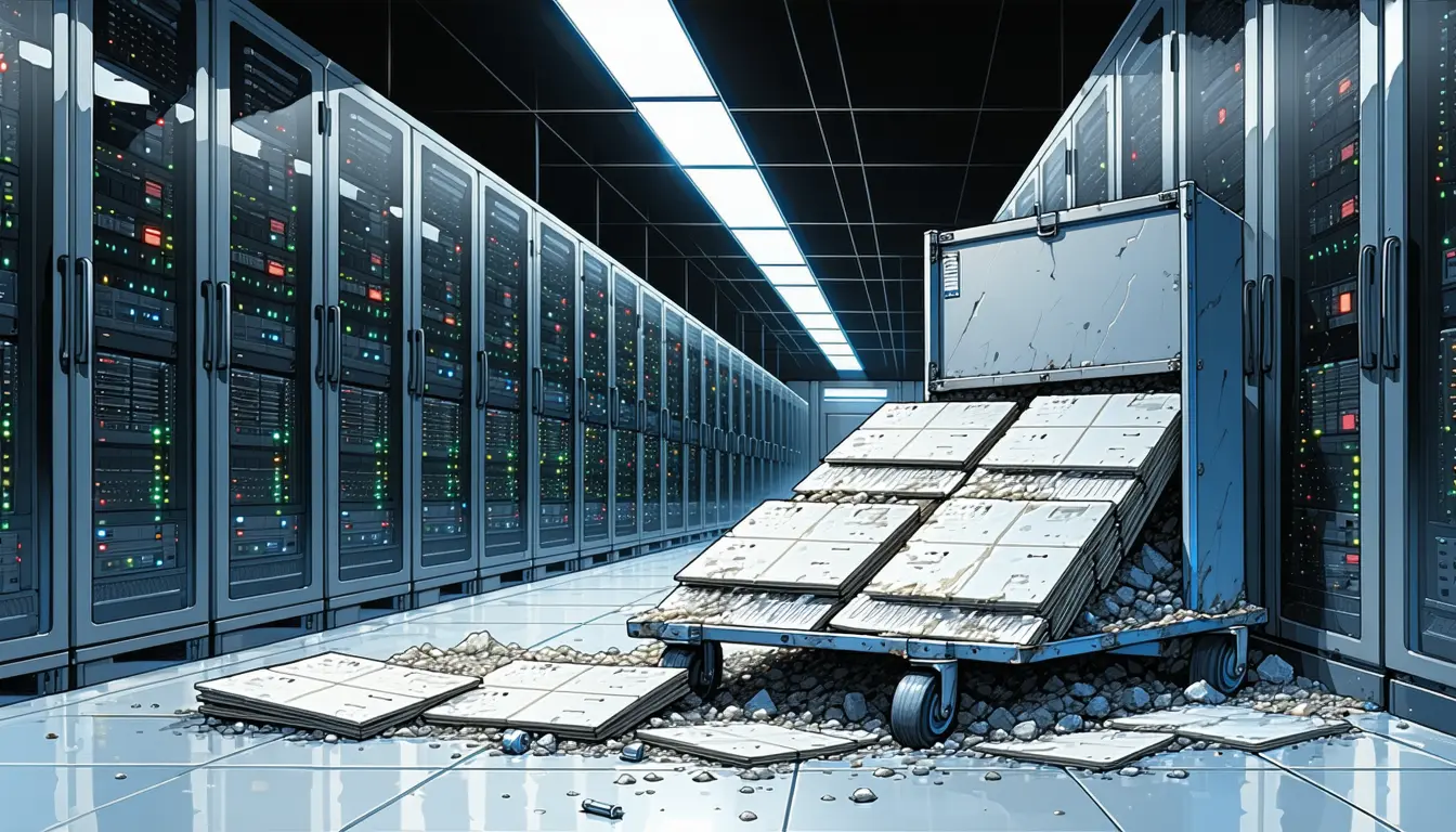 Illustration accompanying Microsoft's record 964-fix Patch Tuesday overwhelms with sheer volume