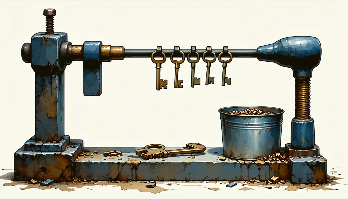 Illustration accompanying Four China-aligned crews adopted the same Chrome-to-SYSTEM exploit kit inside six days